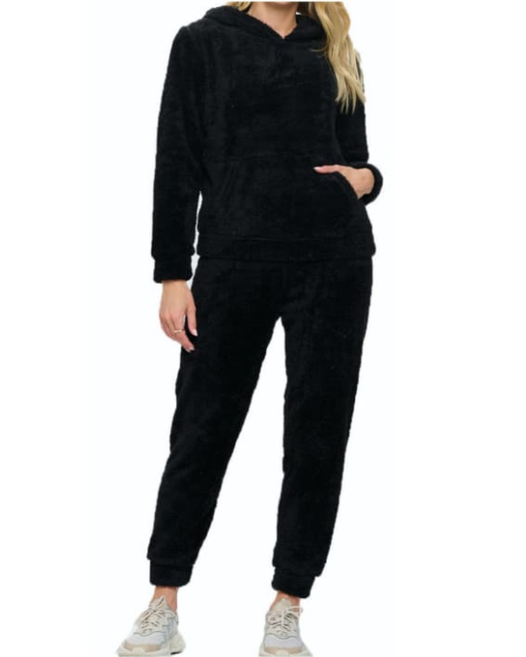 PAQUETE DE 6 PIEZAS DE CONJUNTO TEDDY NEGRO image number null
