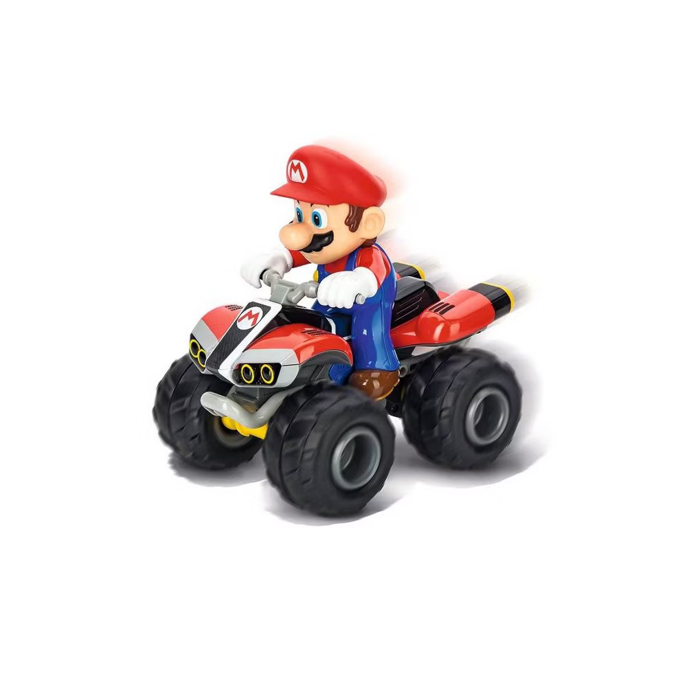 Veh&iacute;culo Carrera RC Nintendo Mario Kart 2.4 GHz Control Remoto Mario Quad Original Regalo image number null