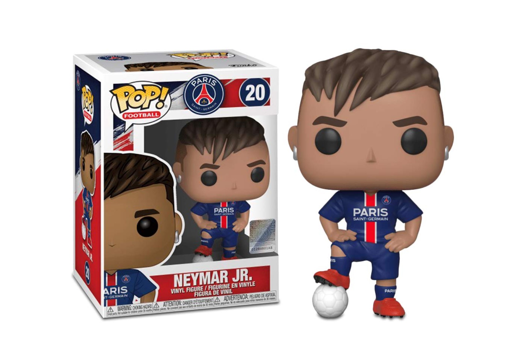 Funko Pop! Sports: Neymar Jr. (PSG) &ndash; #20 image number null