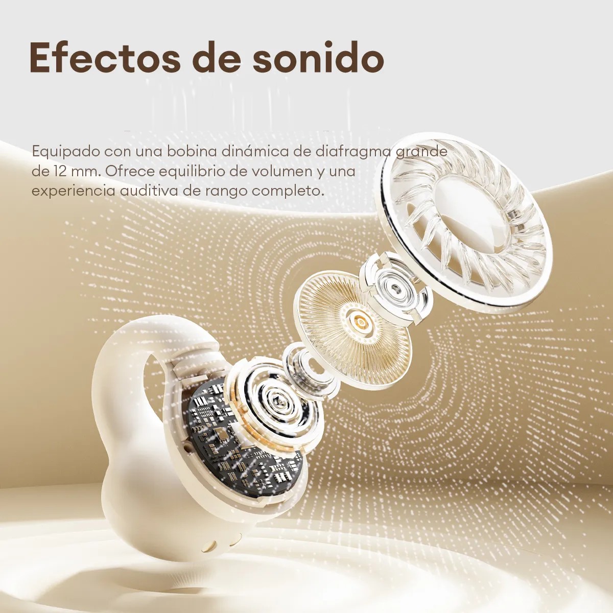 Auriculares Deportivos Rock White Clip-on Blanco image number null