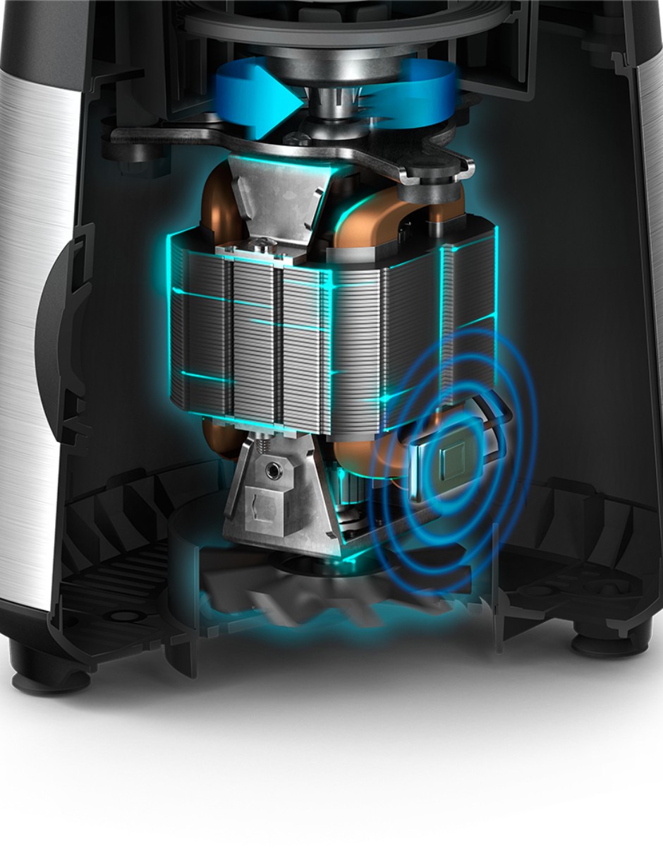 Licuadora Philips Serie 5000 de 1400 W con Jarra de Vidrio - HR2244/91 image number null