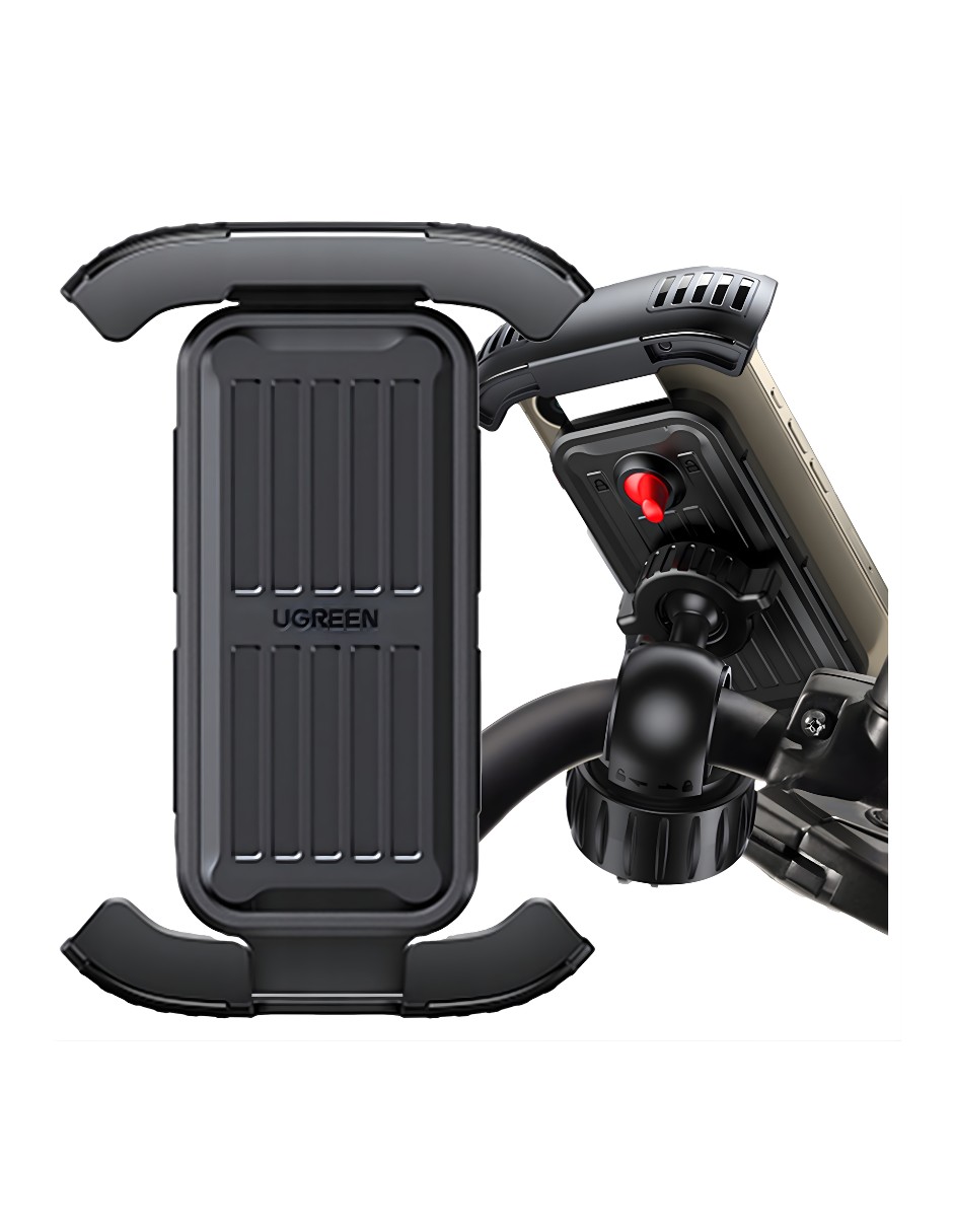 Soporte para Celular Bicicleta Moto UGREEN LP494 Antivibraci&oacute;n 360&deg; image number null