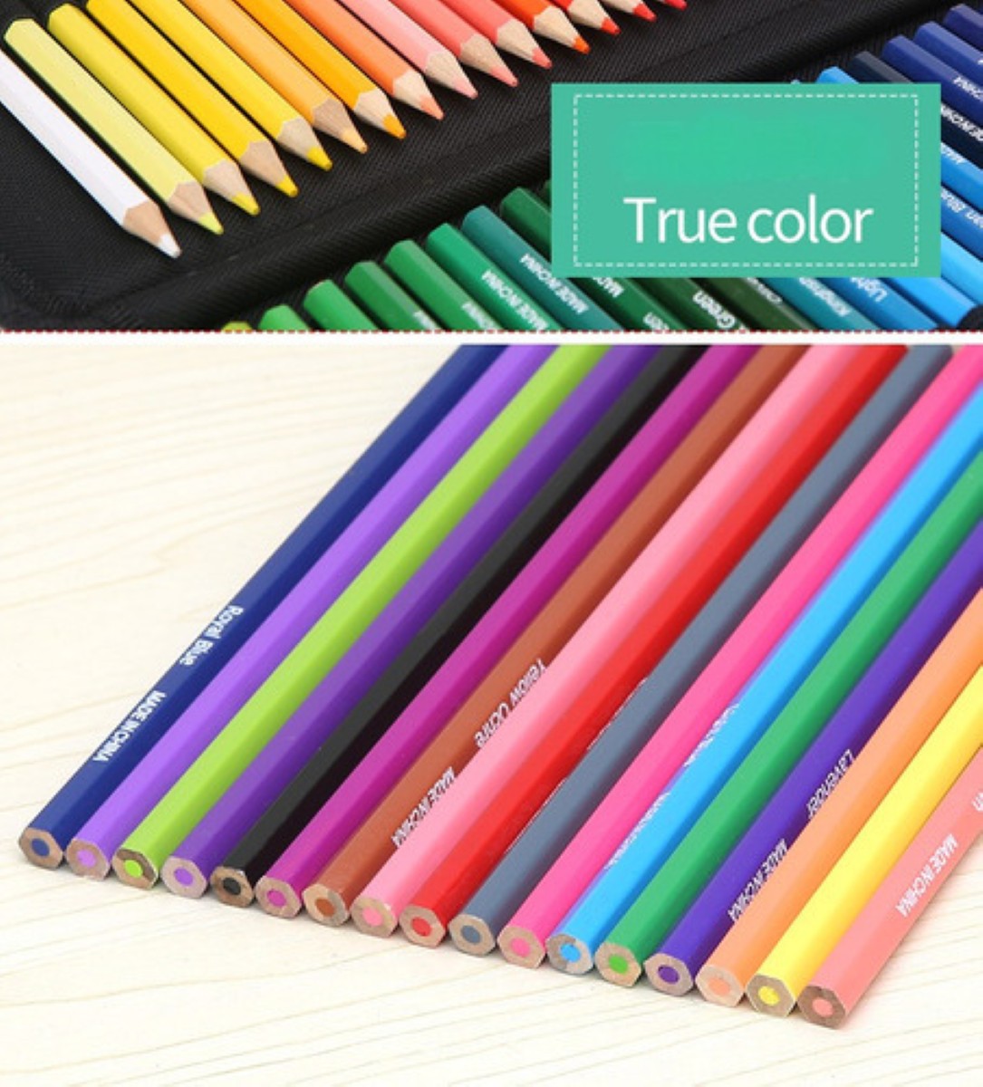 Set Escolar De L&aacute;pices Colores Dibujo Profesionales 50 Uds image number null
