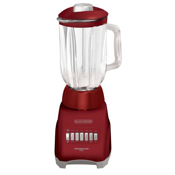 Licuadora Black & Decker BL1000RG Vaso Vidrio 550W / 10 Vel Roja SYP-Y3 image number null