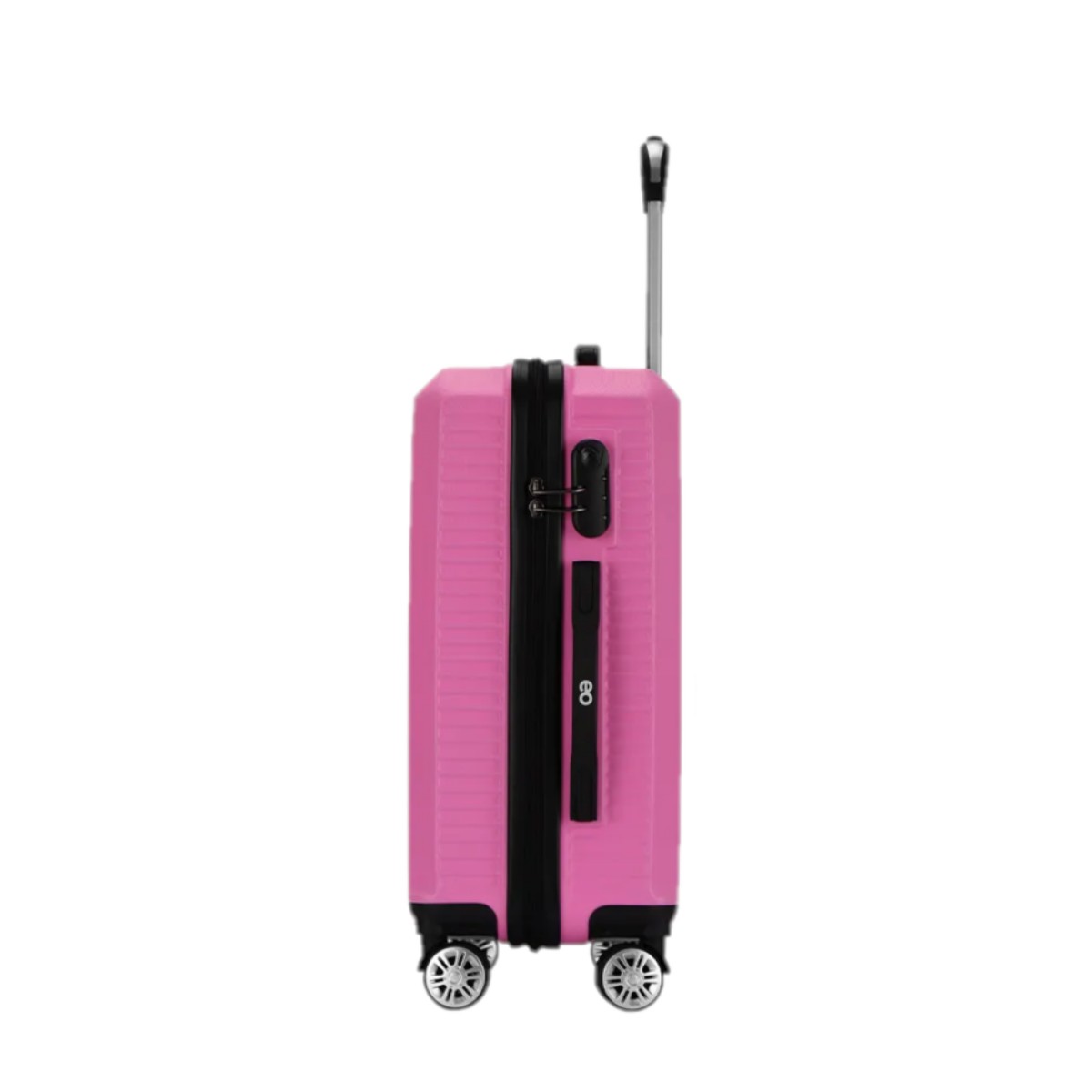 Maleta De Viaje R&iacute;gida De Mano Cabina Modelo Esencia Rosa intenso 20 Pulgadas 10 Kg image number null