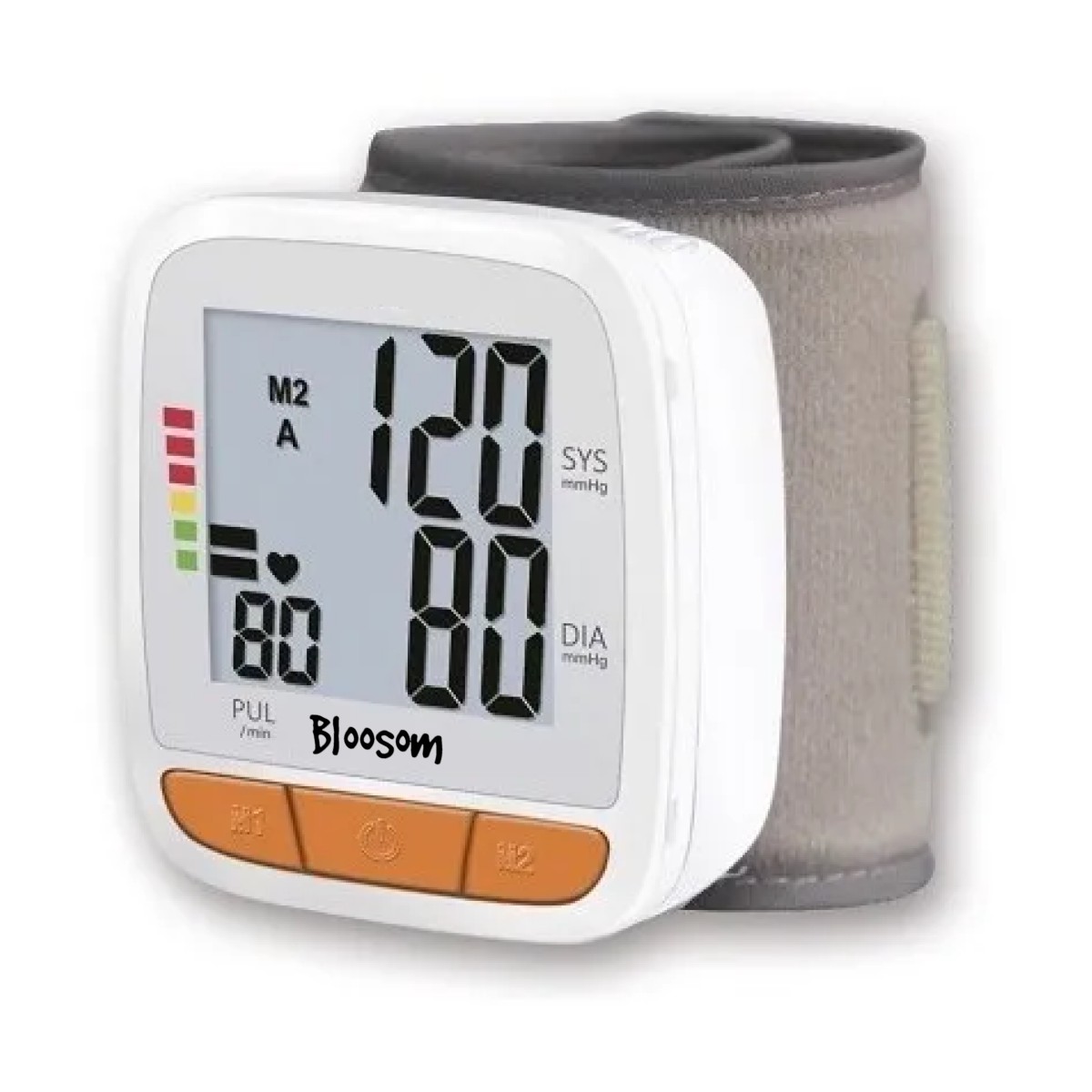 Bauman&oacute;metro Para Mu&ntilde;eca Con 90 Memorias Para Dos Usuarios Color Blanco/Naranja image number null