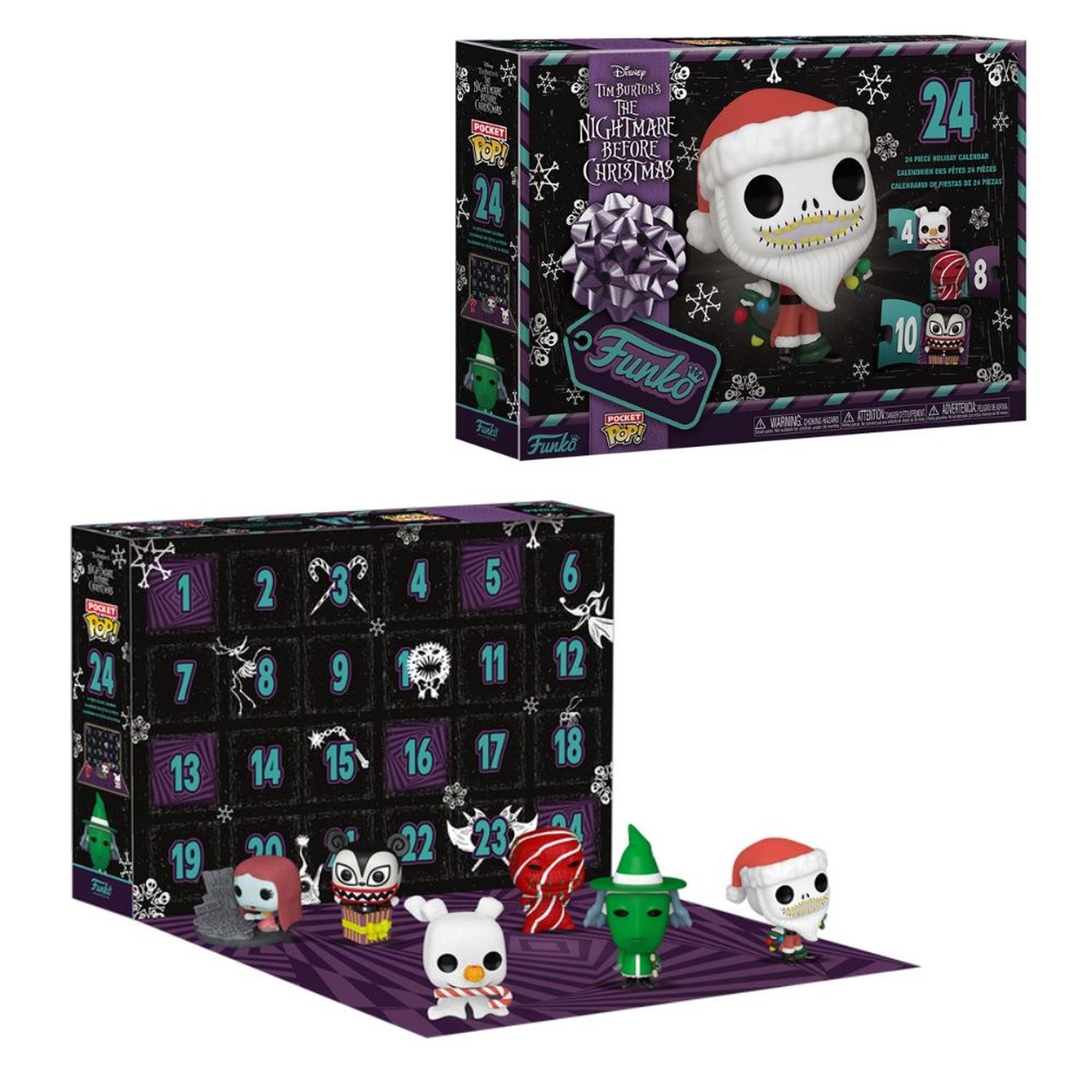 Calendario de Adviento Edicion 2025 The Nightmare Before Christmas Funko Pocket Pop Disney image number null