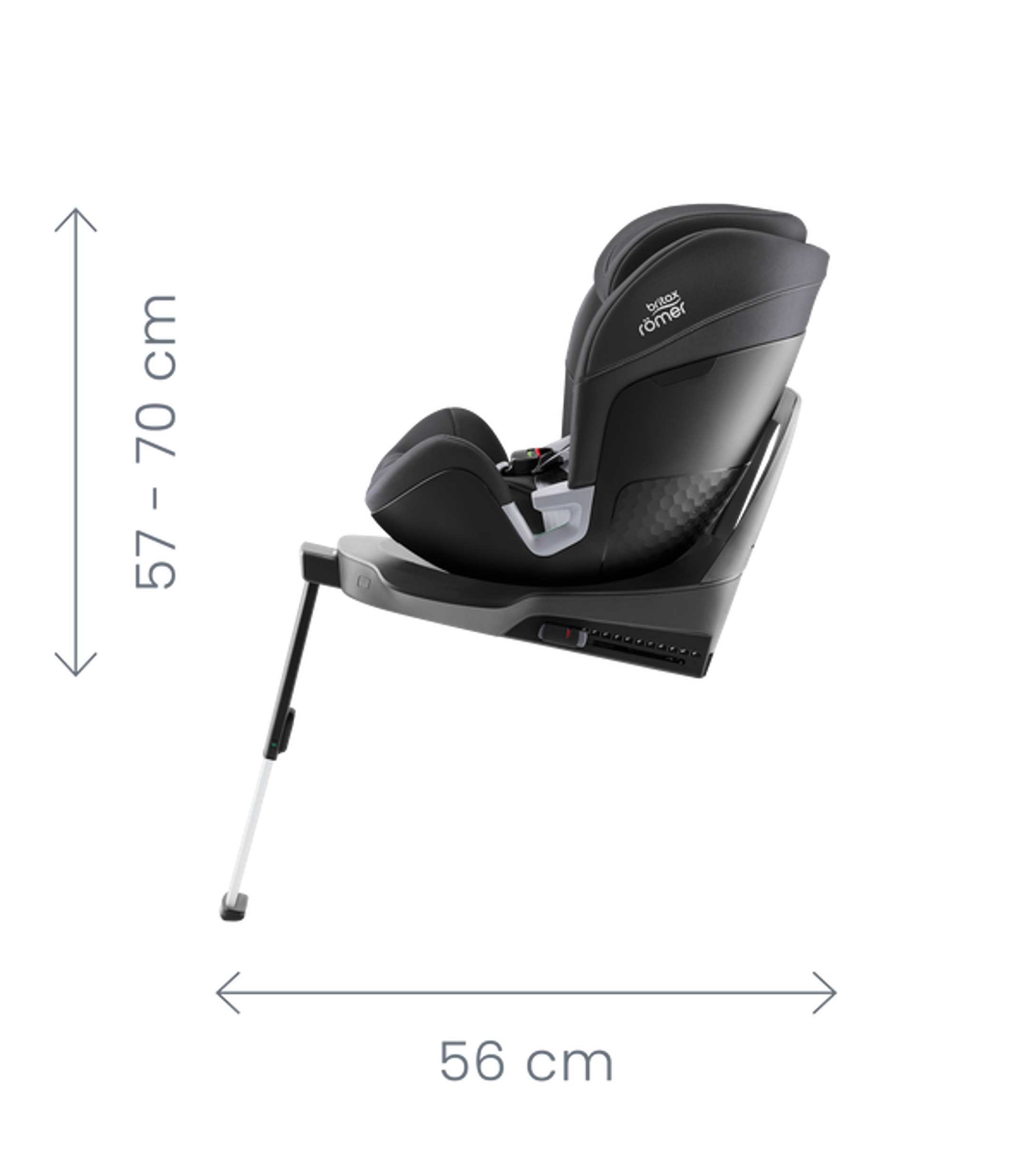 Britax Linea Europea Swivel 2-360, Space Black De 0-7 A&ntilde;os image number null