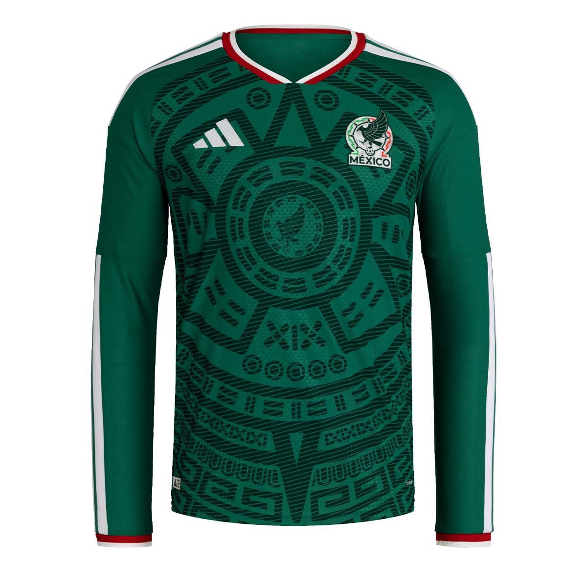 Jersey Original Adidas de la Selecci&oacute;n Mexicana authentic larga mundial 2026 KA3998 image number null