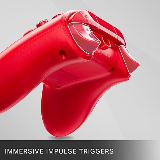 Mando con cable PowerA para Xbox - Rojo, gamepad, controlador para videojuegos cableado, controlador para juegos, image number null