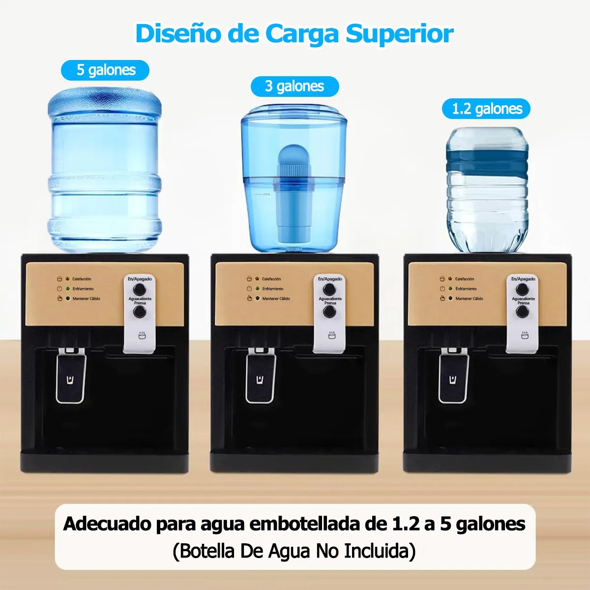 Dispensador De Agua Fr&iacute;a Y Caliente Para Oficina image number null