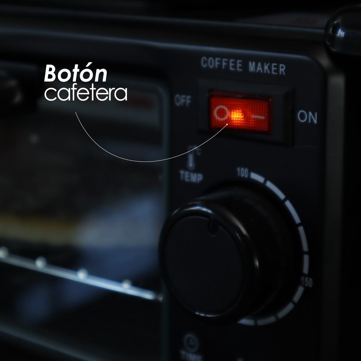 Ilios Innova | Horno 3 En 1 Maquina De Desayuno Sarten Cafetera Mini Horno image number null