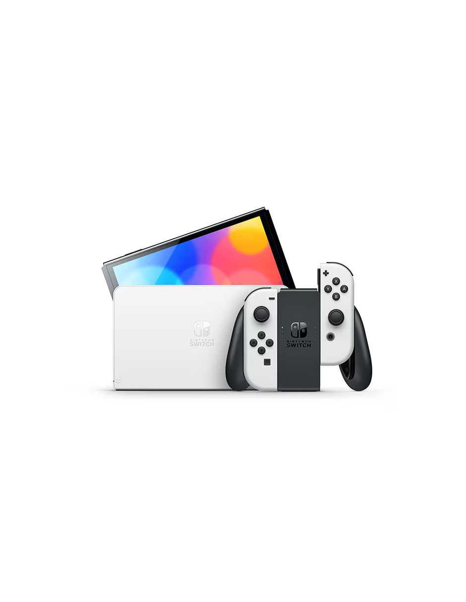 Nintendo Switch OLED 64 GB Edici&oacute;n Standard Blanco. image number null