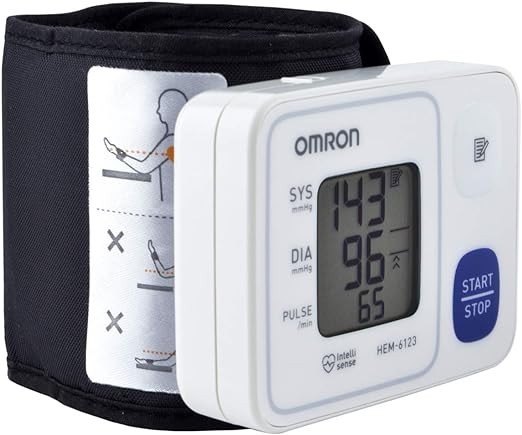 A Bauman&oacute;metro OMRON, Medidor de Presi&oacute;n Arterial de Mu&ntilde;eca HEM-6123, Tecnolog&iacute;a &uacute;nica, Color Blanco, 1 unidad. image number null