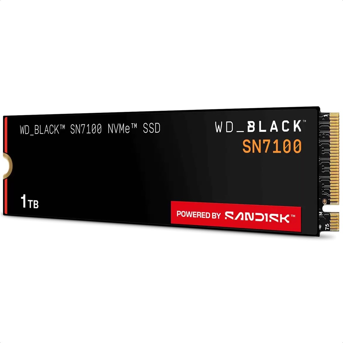 M.2 2280 SSD 1TB Western Digital WD Black SN7100 PCIe 4.0 NVMe WDS100T4X0E image number null