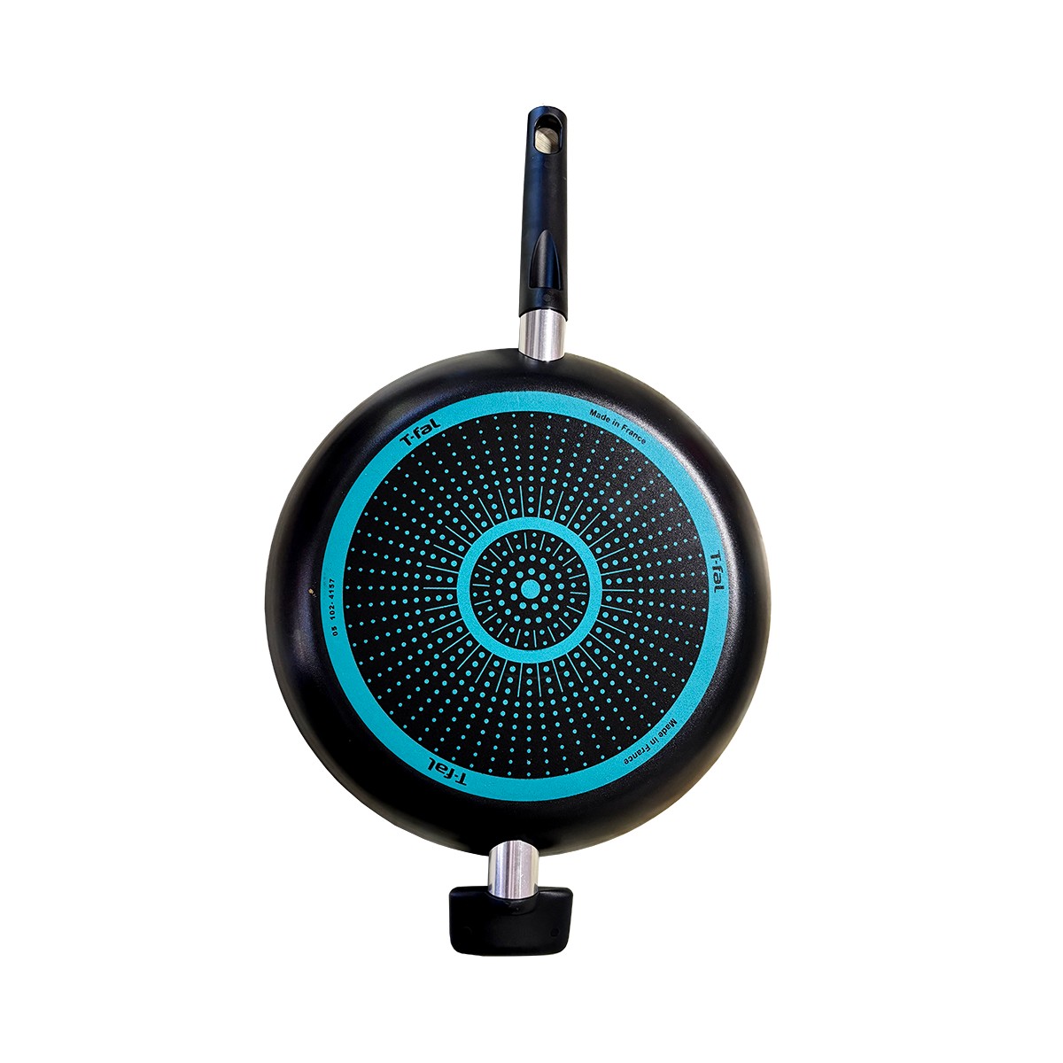 Sart&eacute;n 32 cm con Antiadherente Everyday Titanium Negro T-Fal B4480882 image number null