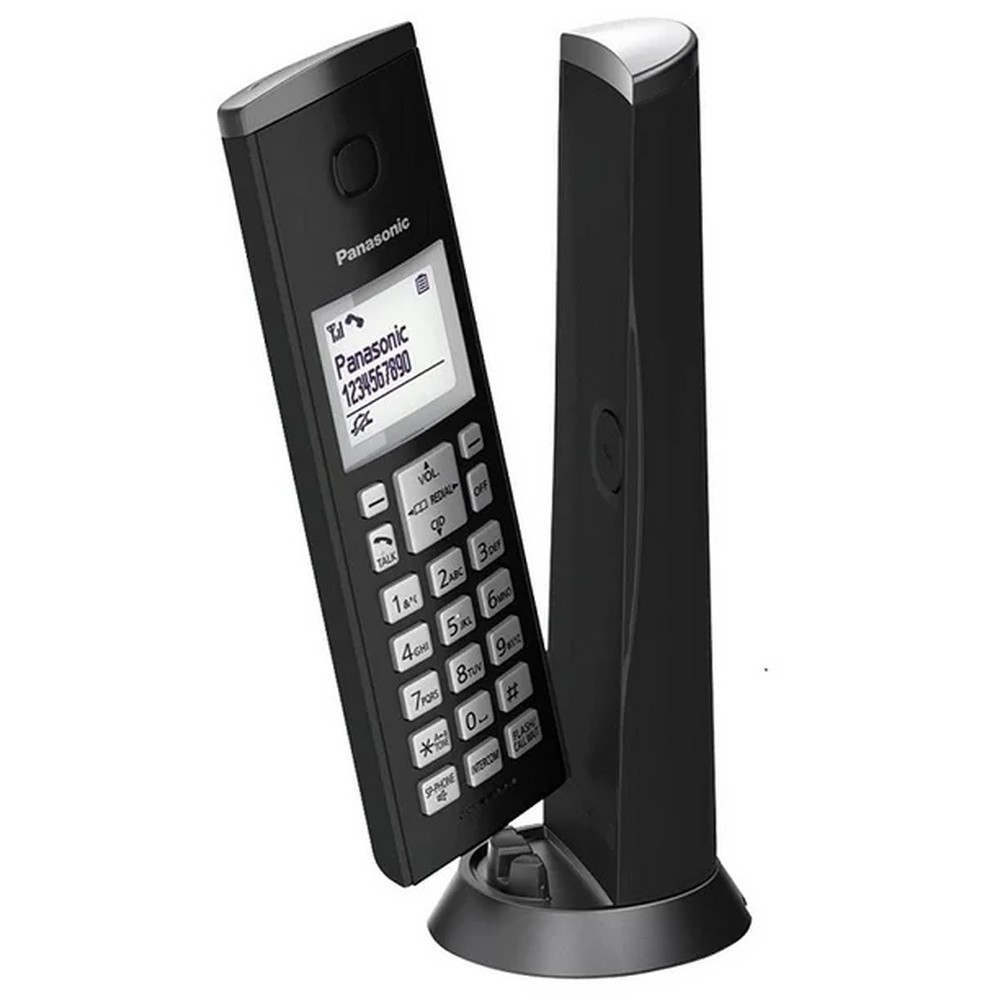 TELEFONO INALAMBRICO PANASONIC KXTGK210MEB NEGRO PIANO image number null
