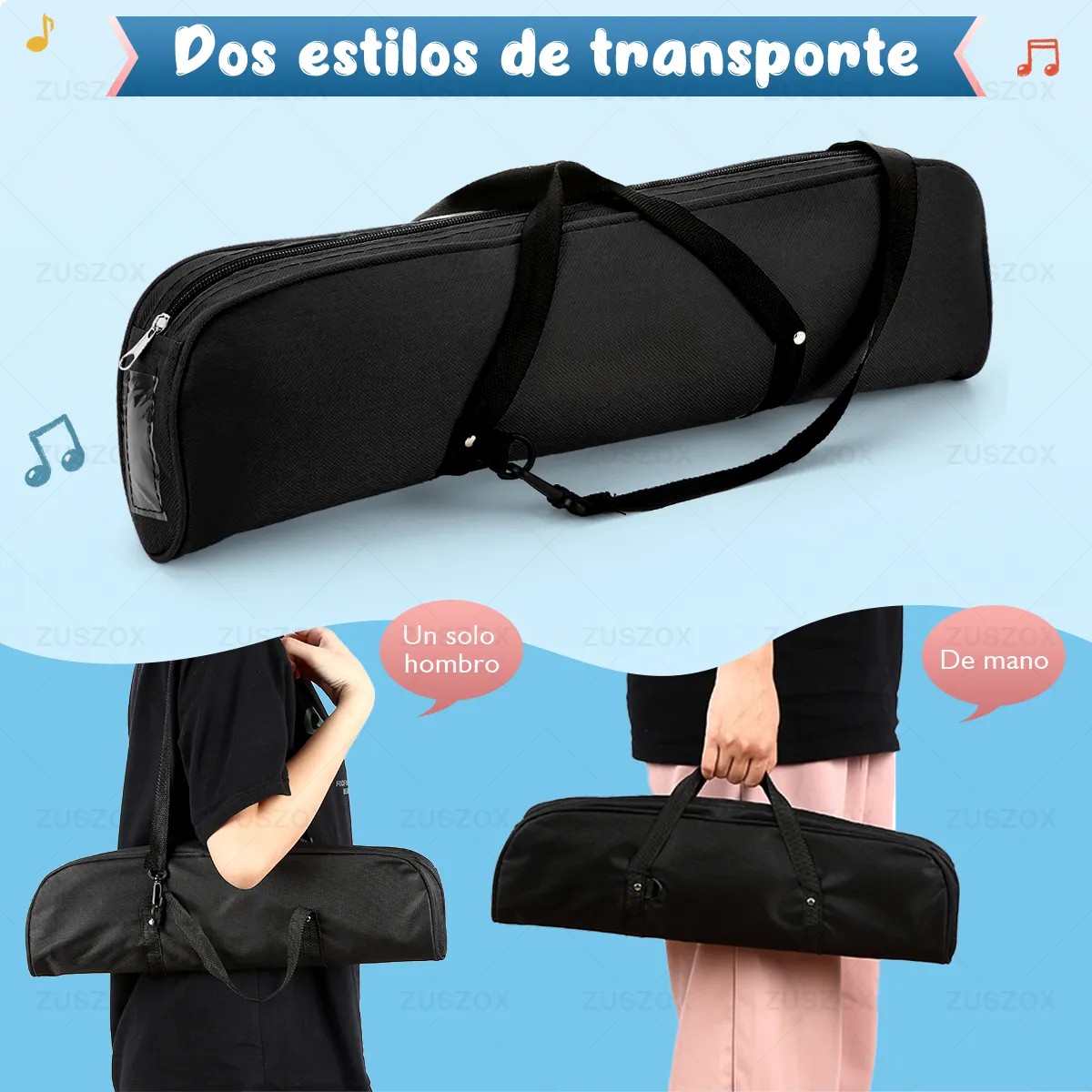 Melodica Portatil 32 Teclas Teclado Piano para Ni&ntilde;os Peque&ntilde;os con Boquilla y Estuche Color Negro image number null
