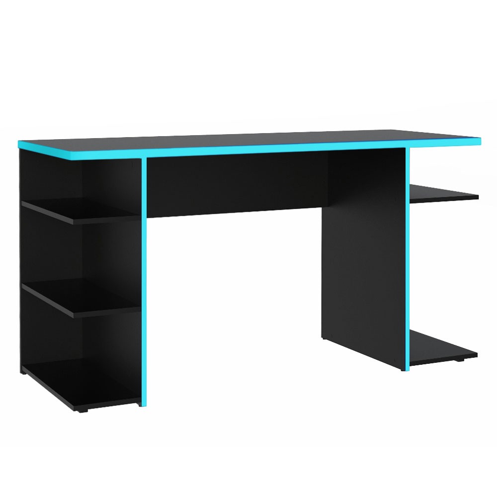 Madesa Escritorio Gamer Para Computador Negro/Azul image number null
