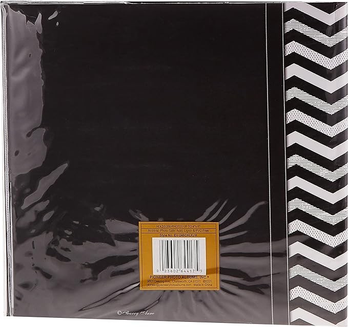 A Pioneer Photo Albums EV-246CHLK &Aacute;lbum de Fotos Happiness 4 x 6 Pulgadas. image number null