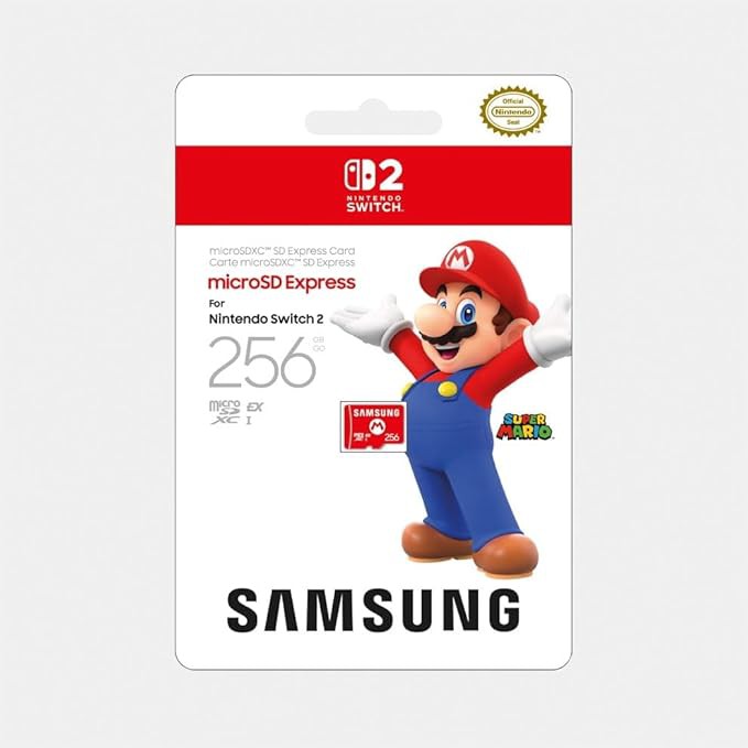 Samsung microSD Express Card 256GB for Nintendo Switch 2 image number null
