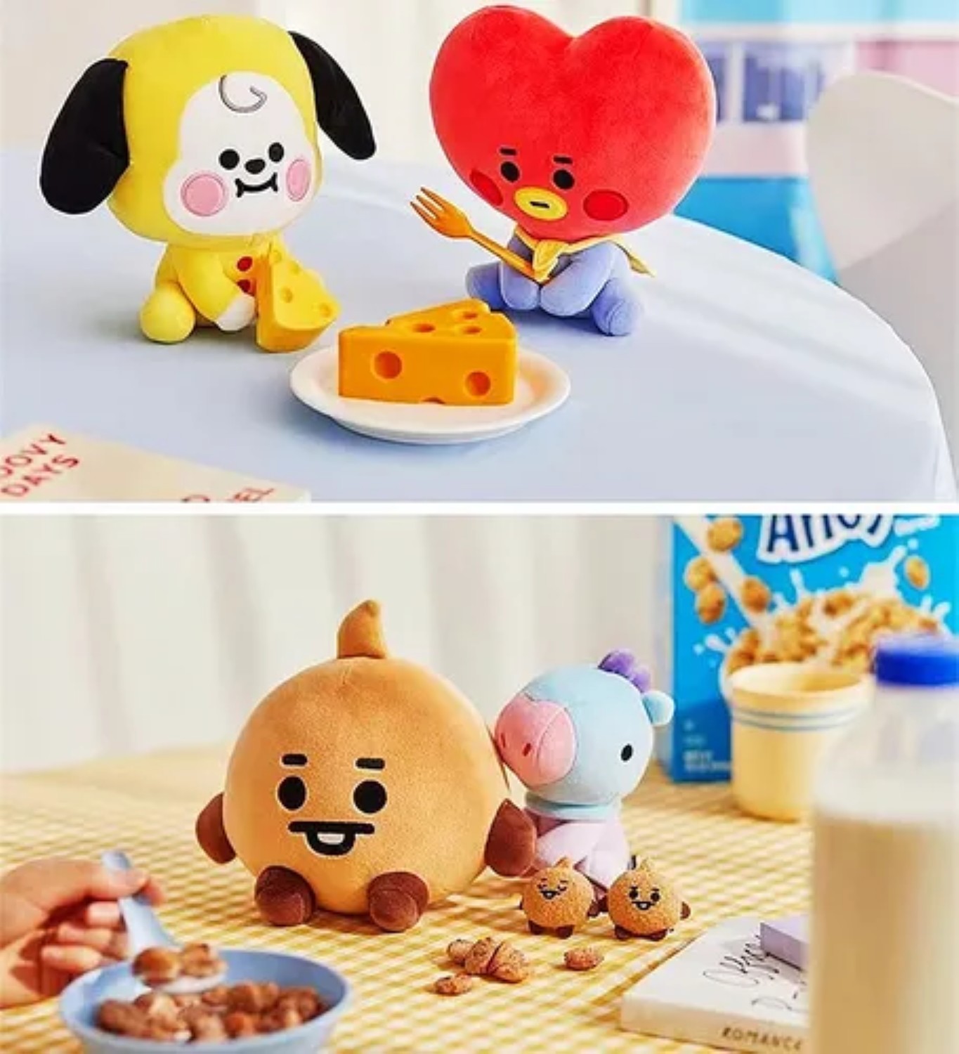 Kit 9pcs Peluche Mu&ntilde;ecos Colores image number null