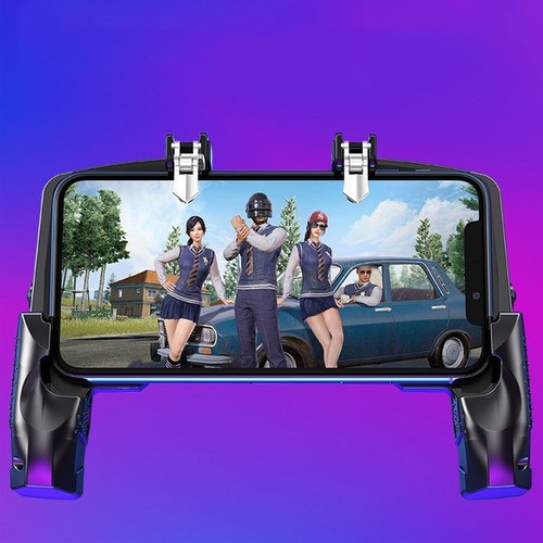 Gamepad Control Para Celular Gatillos Grip K21 Fortnite Pubg image number null