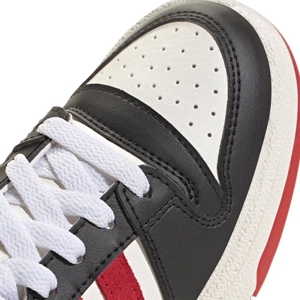 TENIS ADIDAS BREAK START J NEGRO-BLANCO --ROJO / JI0381 image number null