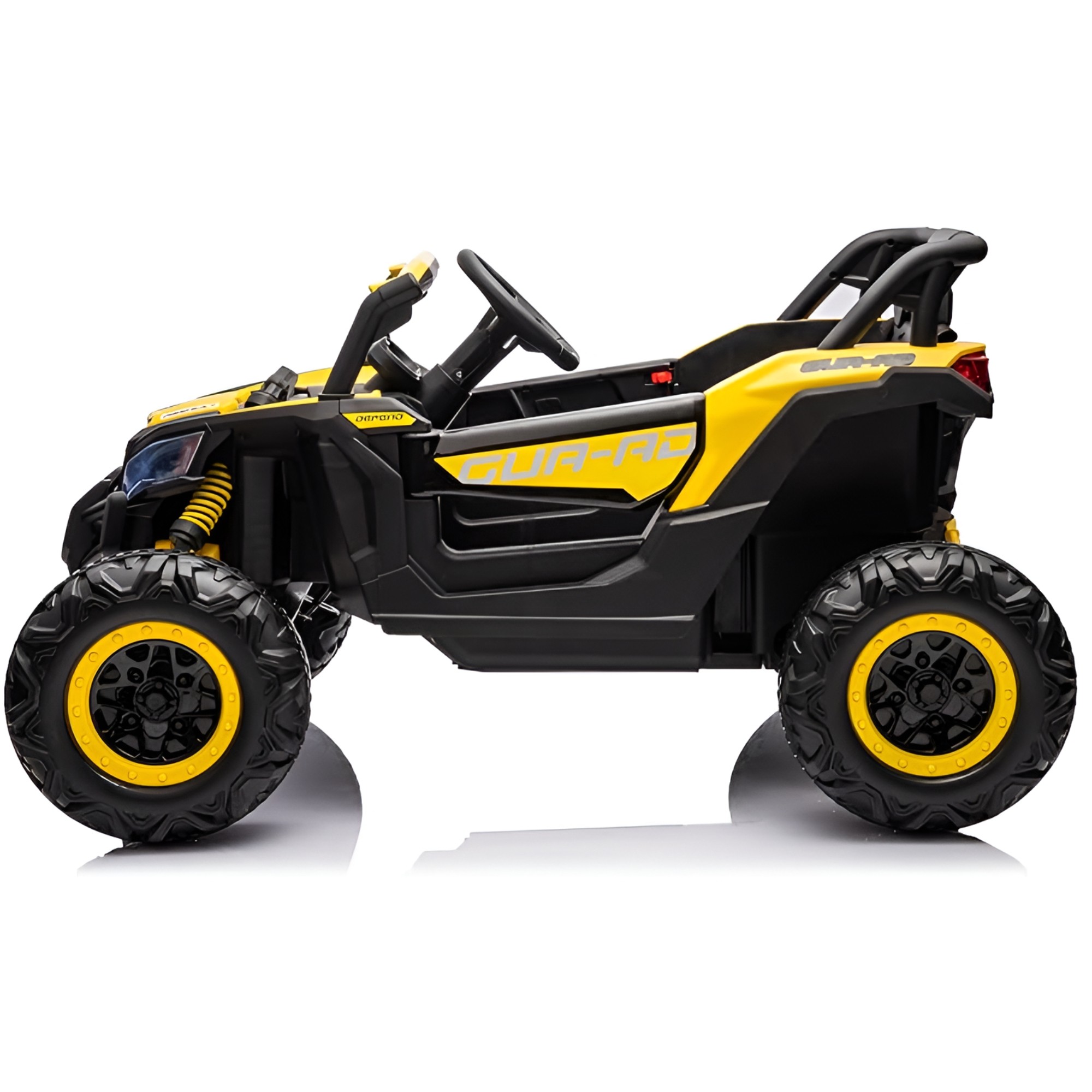 Montable Electrico para Ni&ntilde;os Recargable Control Remoto 12v - Amarillo image number null