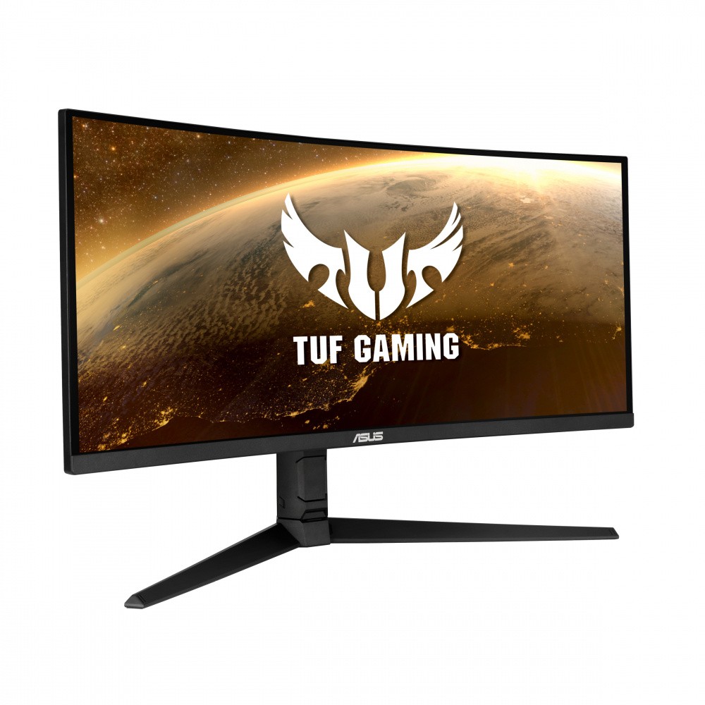 Monitor Gamer Curvo ASUS VG34VQL1B LED 34", 3440x1440 Ultra Wide Quad HD, FreeSync, 165Hz, Bocinas Integradas, Negro image number null