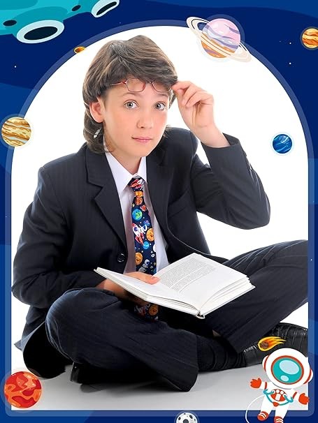 Corbata para el cuello para ni&ntilde;os y ni&ntilde;os, 3 unidades preatadas, corbatas ajustables para ni&ntilde;os peque&ntilde;os, para bodas, graduaci&oacute;n, escuela. image number null
