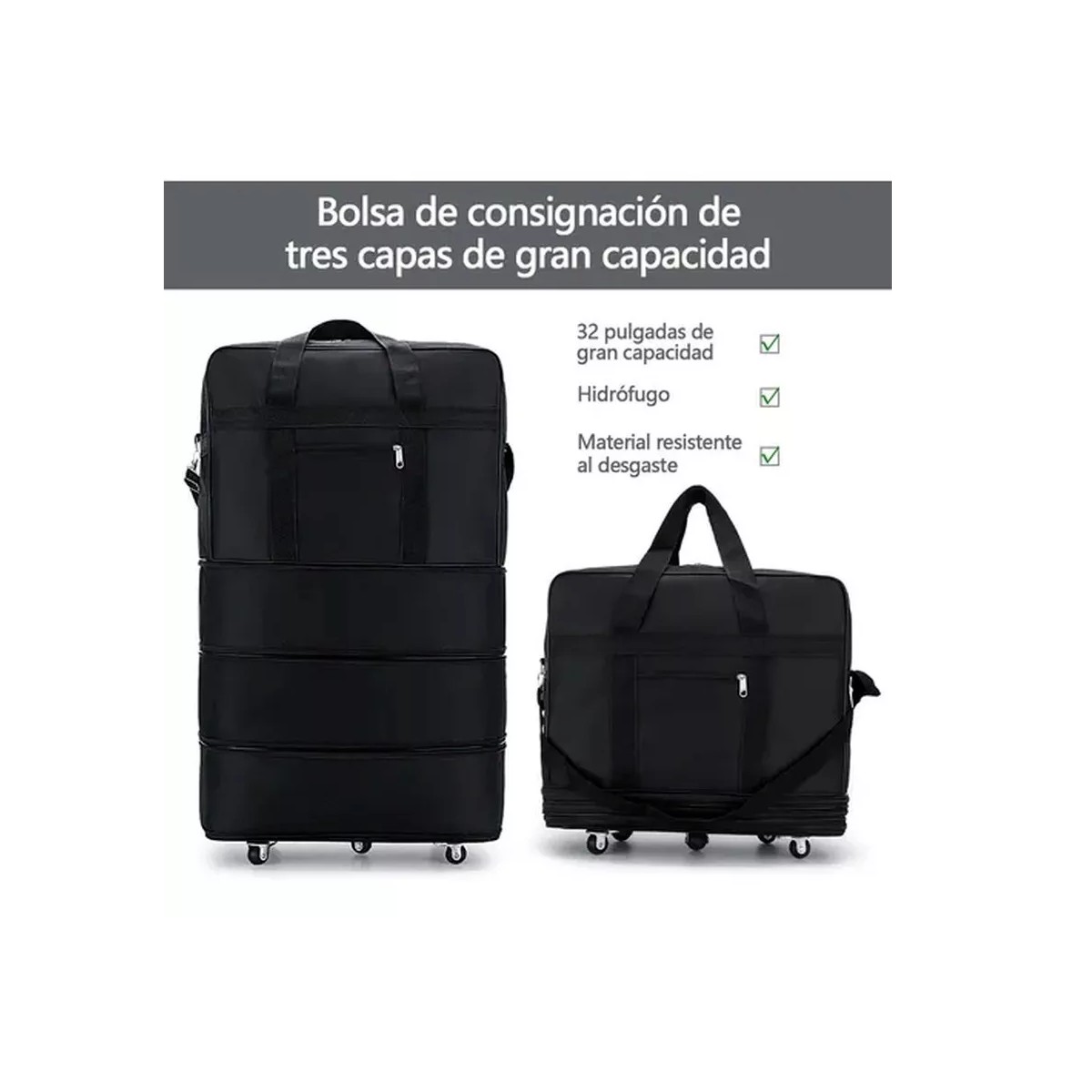 Maleta Deportiva Con Ruedas. image number null