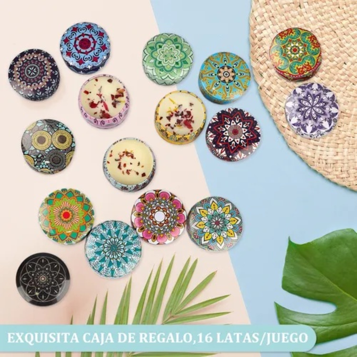 Velas Perfumadas De Cera De Soja 16 Piezas image number null