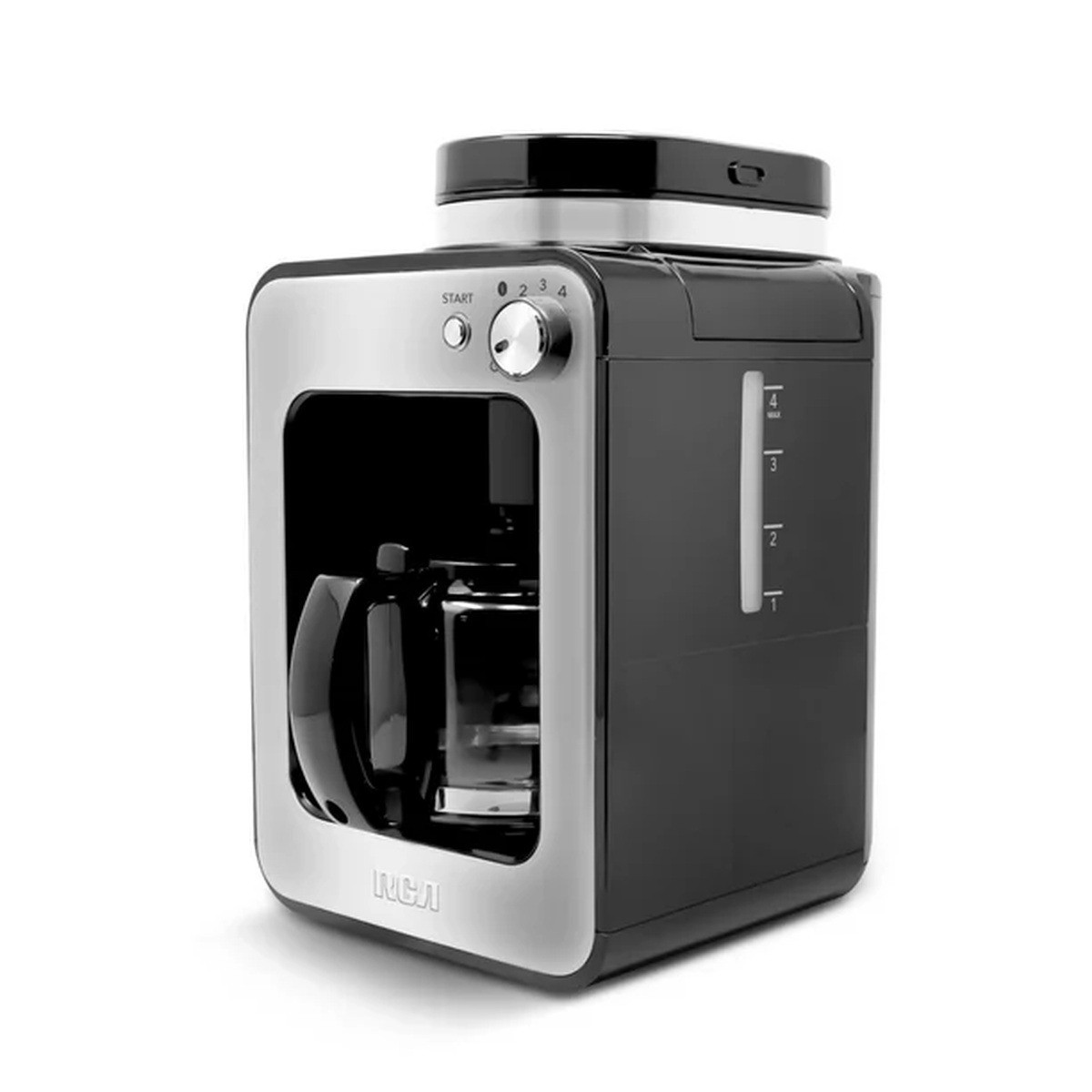 CAFETERA CON MOLINO 4 TZAS PLATO TERMICO RCA RC-CAF4 image number null