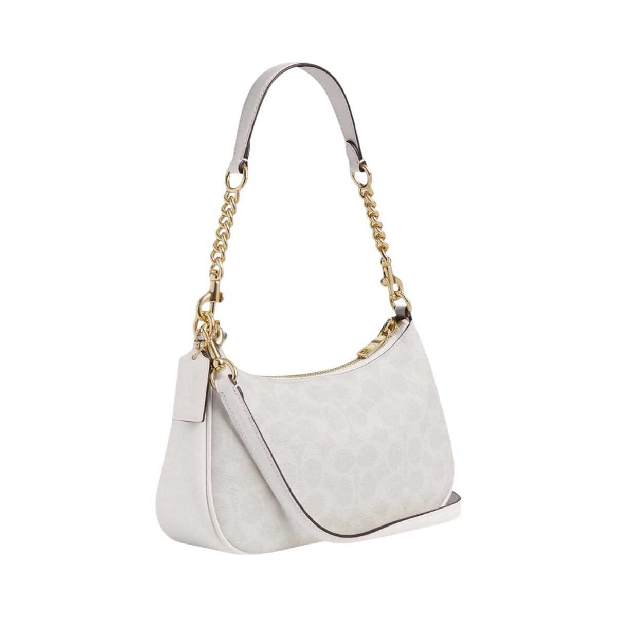 Bolsa Crossbody COACH Teri color blanco liso canva image number null