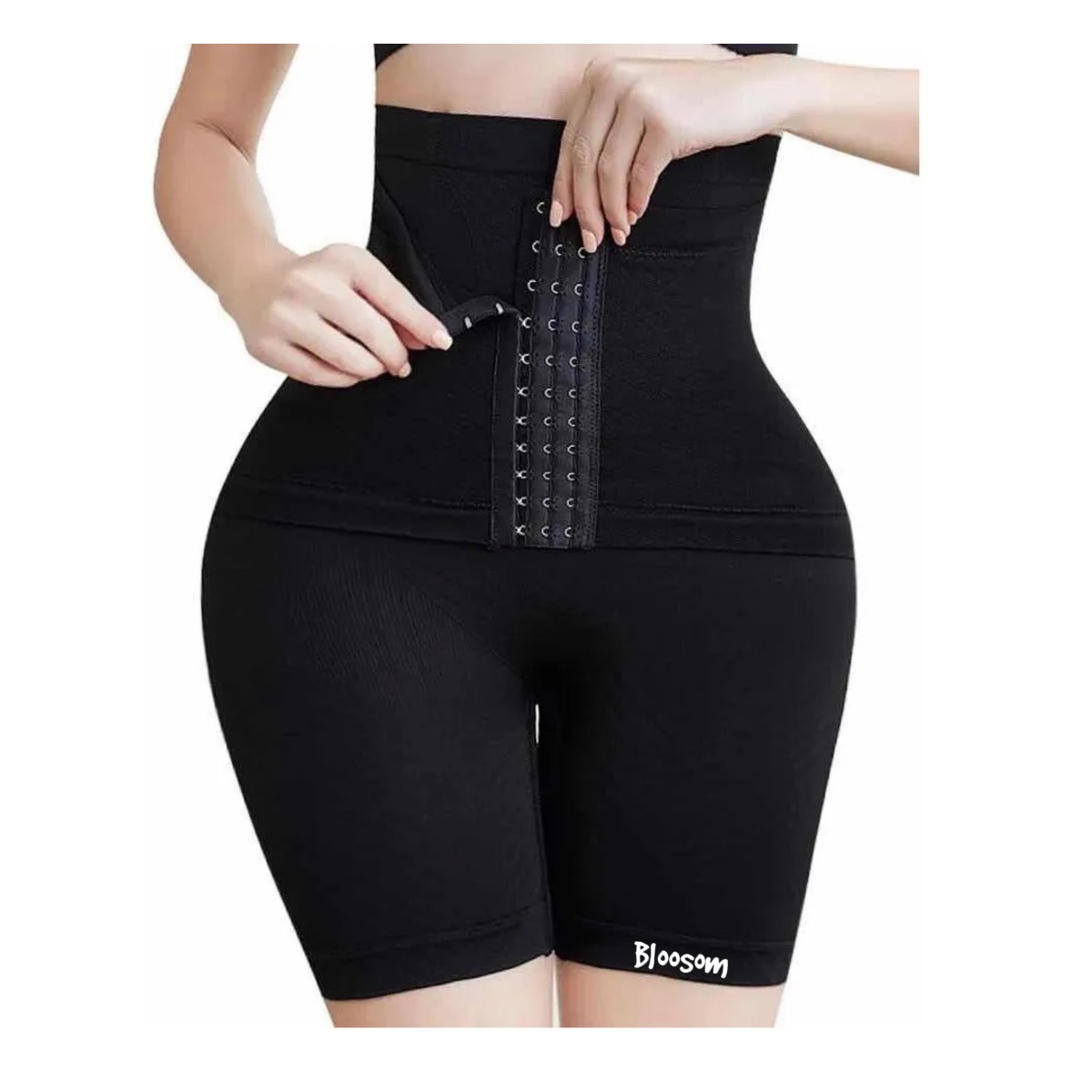 Panty Faja Short Reductora Moldeadora Doble Compresi&oacute;n Negro S image number null