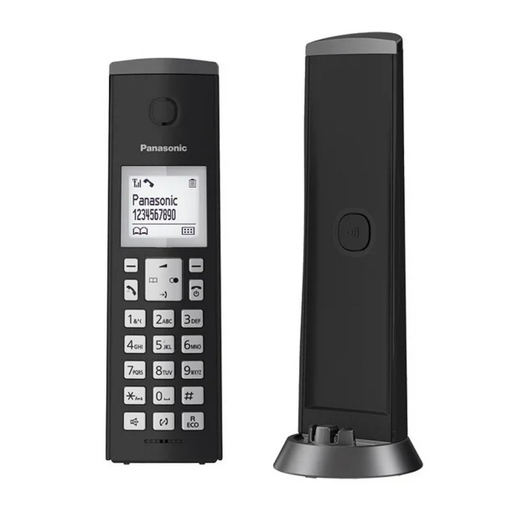 TELEFONO INALAMBRICO PANASONIC KXTGK210MEB NEGRO PIANO image number null