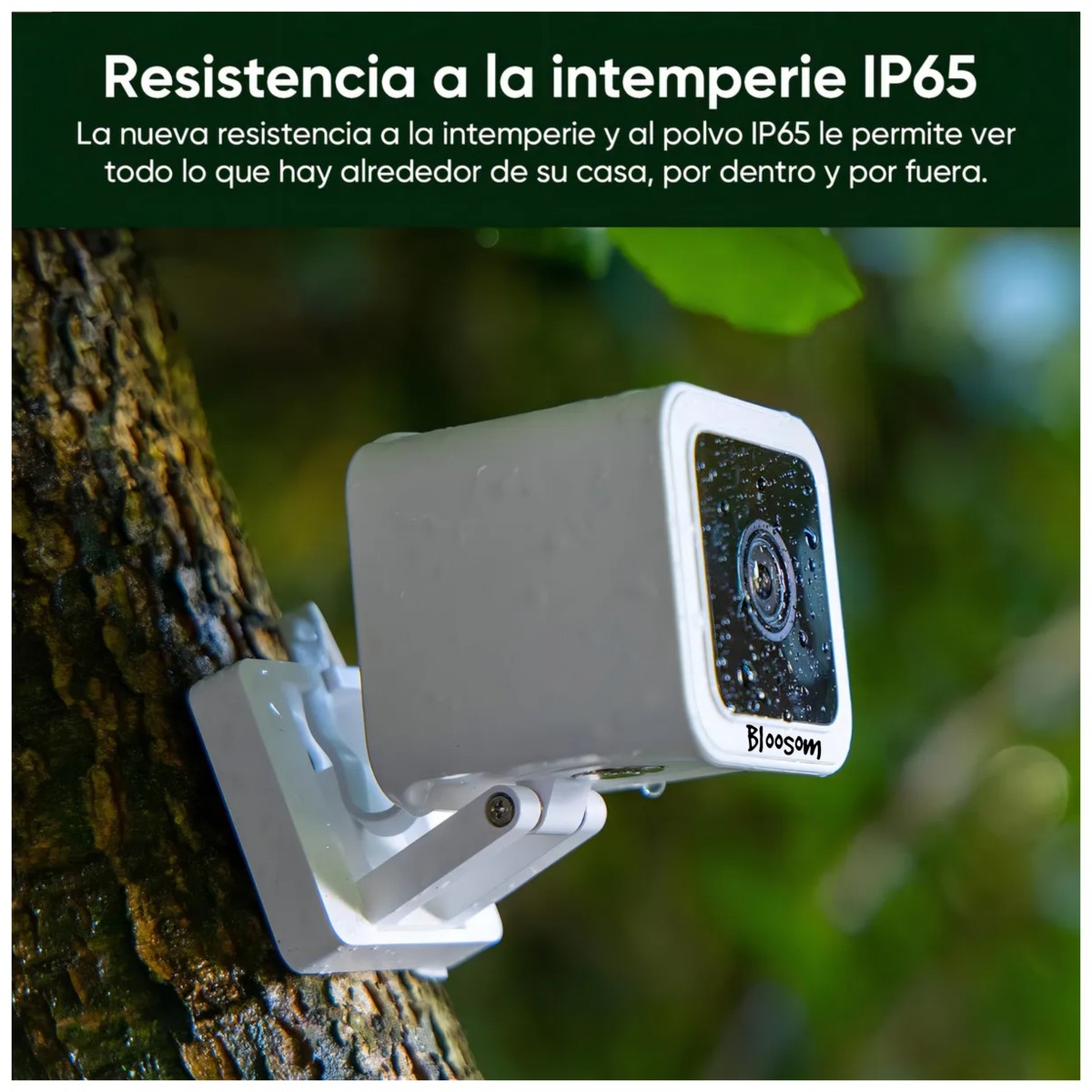 C&aacute;mara de Seguridad con Cable de 1080p HD para Interiores y Exteriores 1 Pieza Blanco image number null