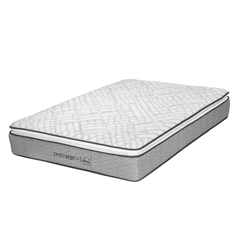 Colch&oacute;n Matrimonial Restonic Vail+Almohada 2Pack+S&aacute;banas Softy image number null