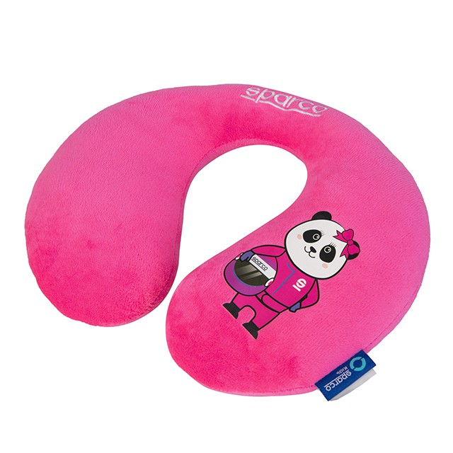 Almohada de viaje para cuello Sparco Rosa image number null