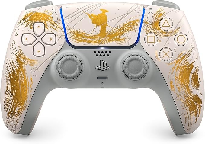 PlayStation 5 Console &ndash; Ghost of Yōtei Gold Limited Edition Bundle (slim) image number null