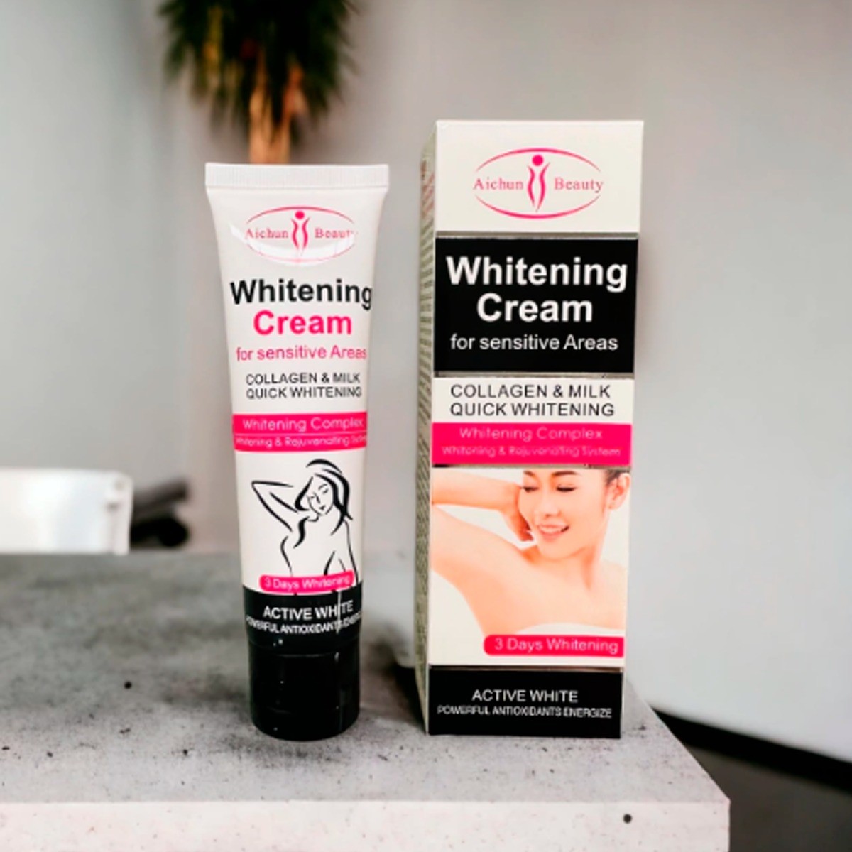 Crema Aclaradora Cara Axilas Codos Cuello Rodillas Genitales image number null