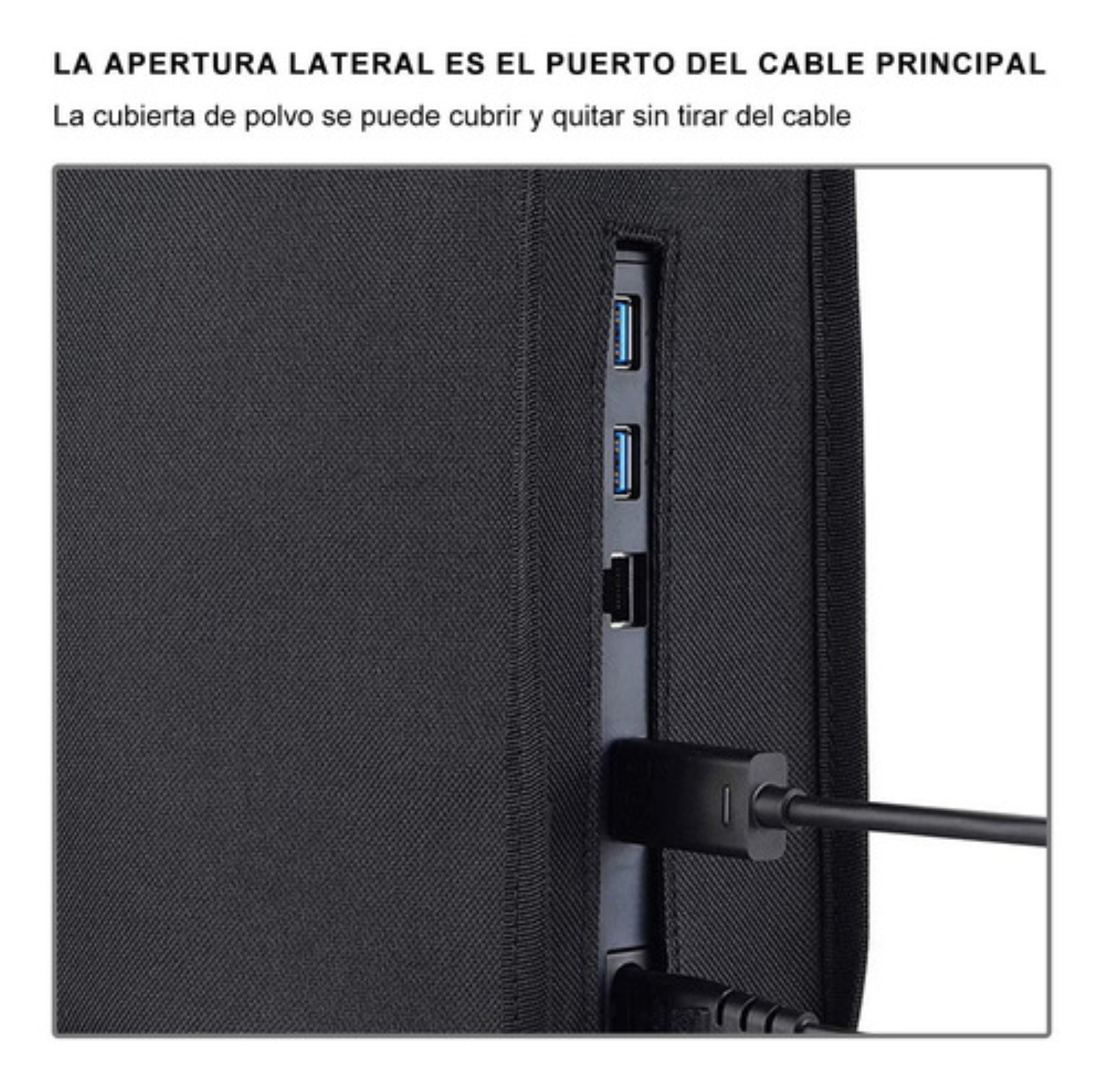 Funda Resistente Al Polvo Y El Agua Para Play Station 5 Negro image number null