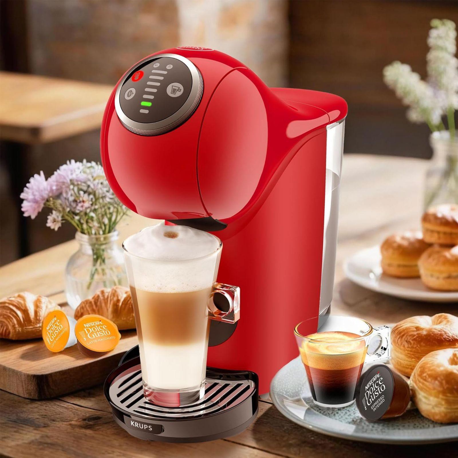 Cafetera de C&aacute;psulas Krups Dolce Gusto Roja KP3405MX image number null