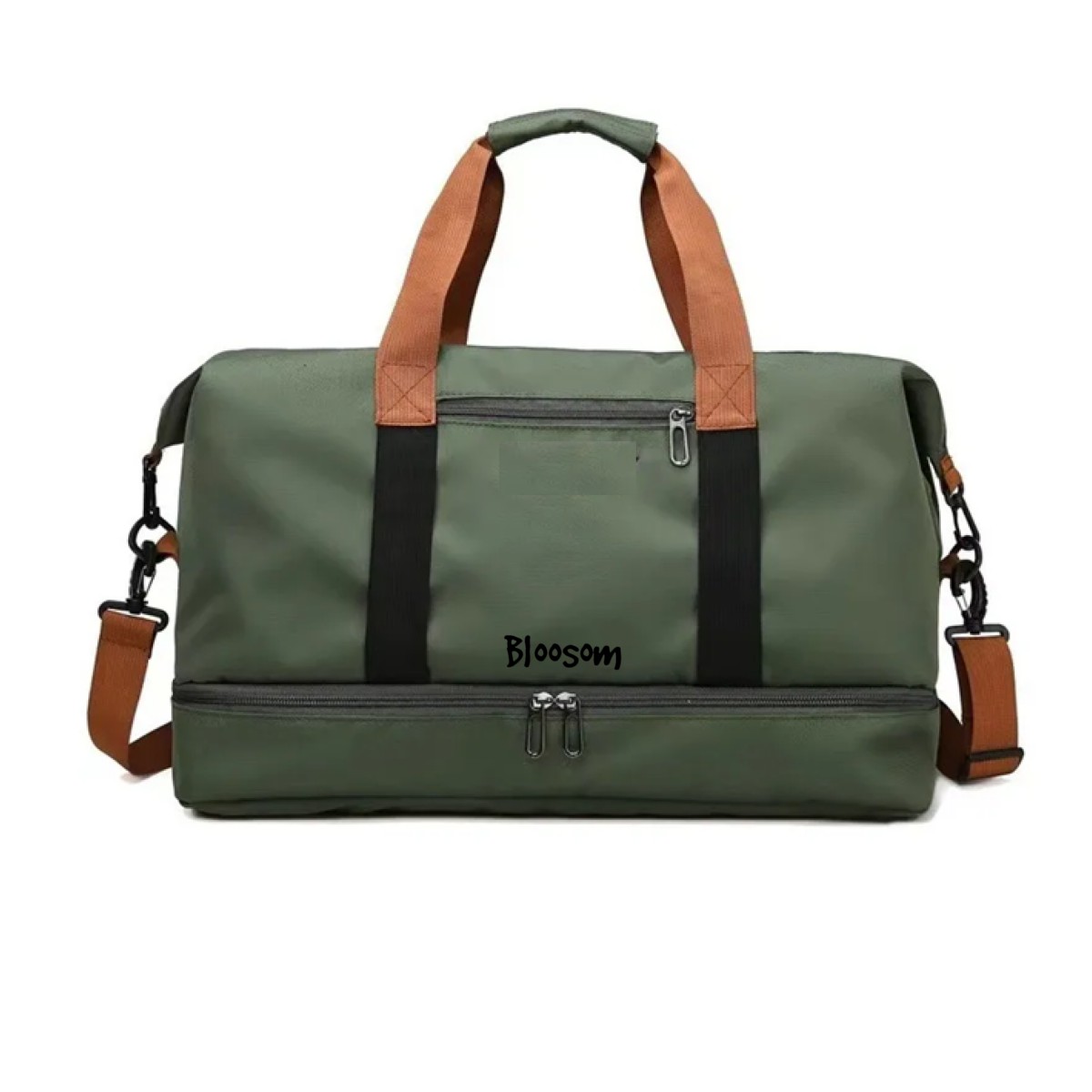 Maleta Deportiva Bolsa Gym Viaje Mochila Fitness Bag Army Green image number null