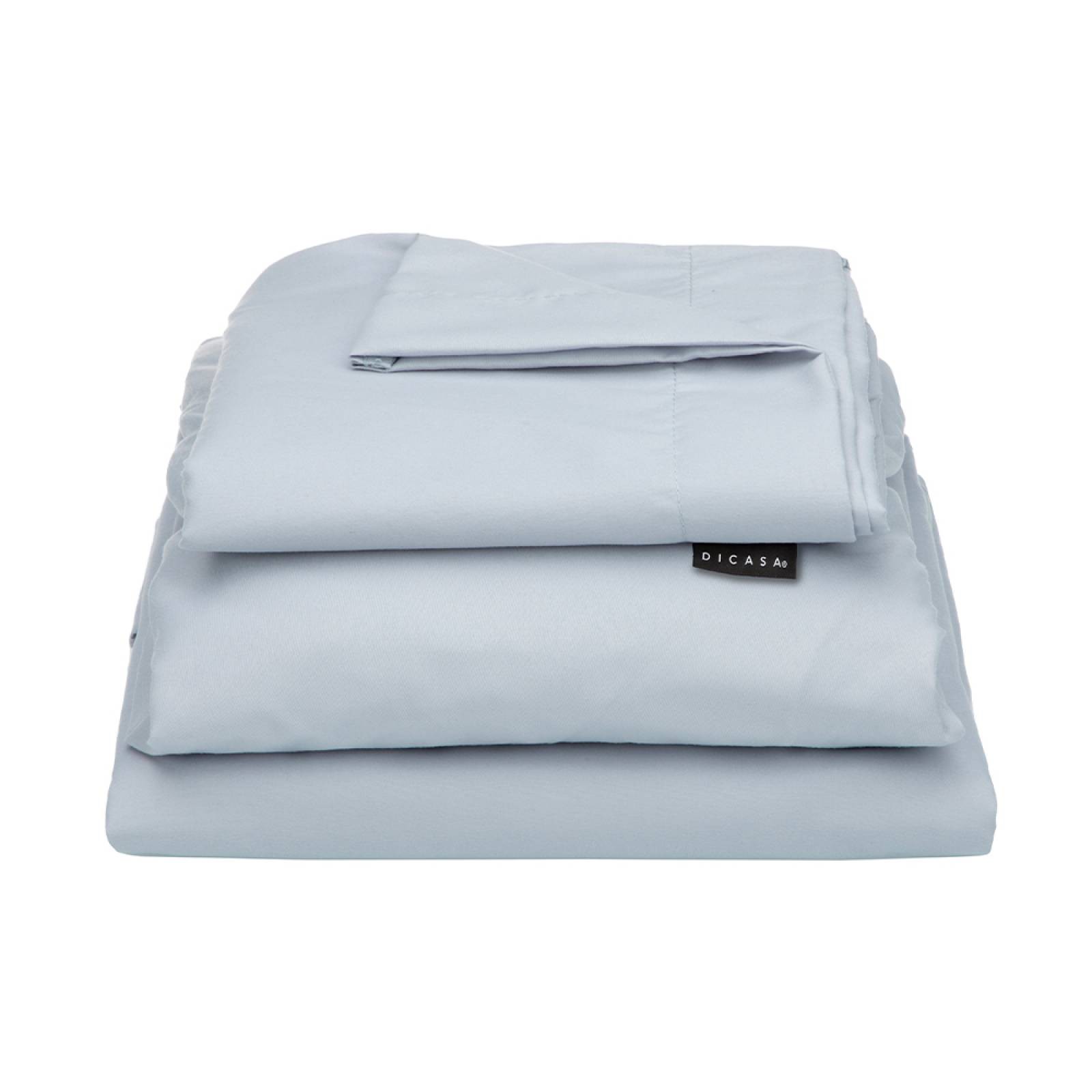 Edred&oacute;n Individual Dicasa Homy Gris + S&aacute;banas Softy Platino, Protector Ultra y Almohada One image number null