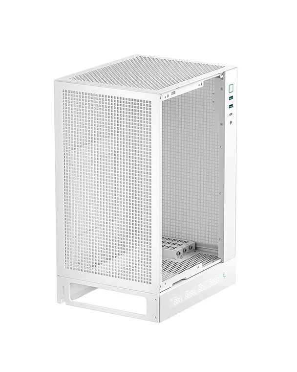 Gabinete DeepCool CH170, Midi-Tower, Mini-ITX, USB 2.0/3.0, sin Fuente, sin Ventiladores Instalados, Blanco image number null