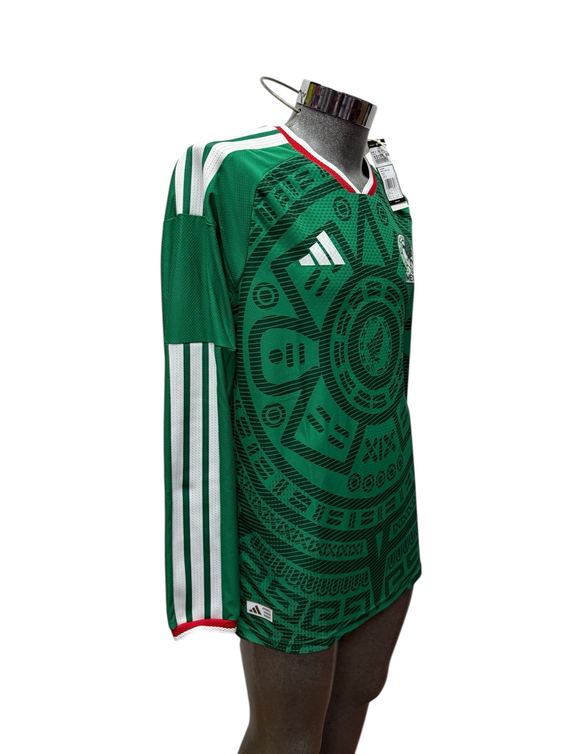 Jersey Original Adidas de la Selecci&oacute;n Mexicana authentic larga mundial 2026 KA3998 image number null