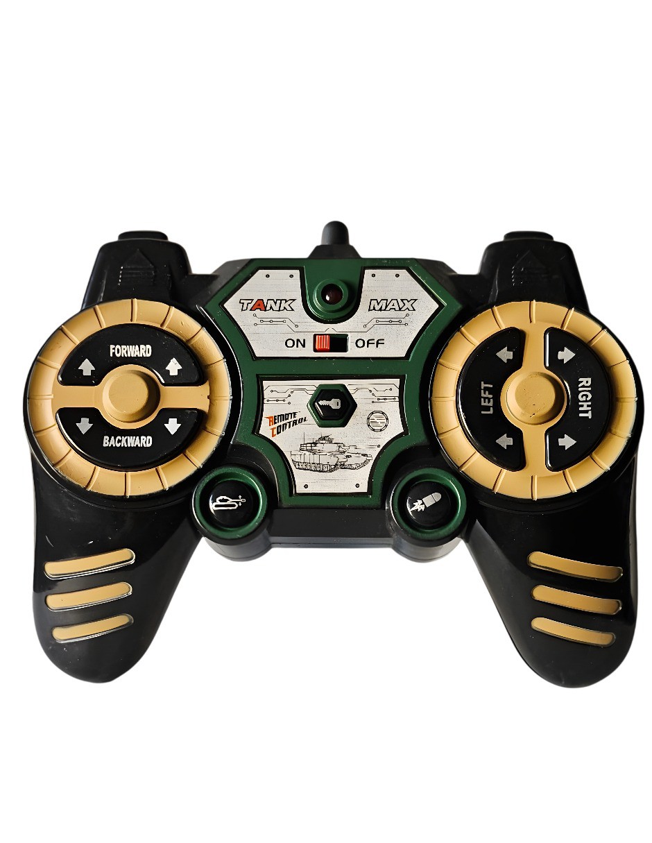 Tanque Control Radio Militar Juguete De Bolitas De Hidrogel Color Verde image number null