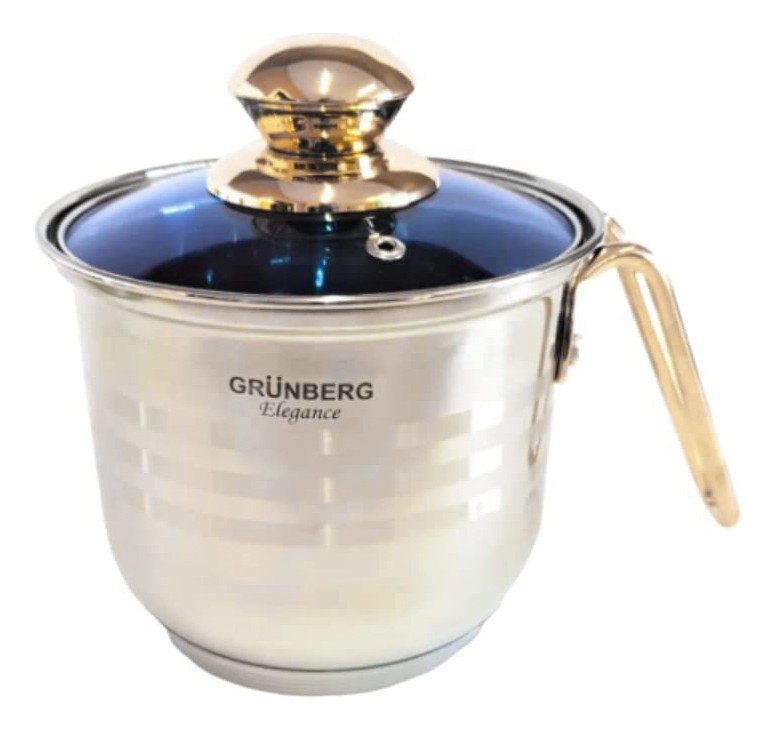 Bater&iacute;a De Cocina 13 Piezas Acero Inoxidable Quir&uacute;rgico 7 Capas Grunberg Grl899 Plateado image number null